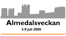 logo - almedalsveckan 2005